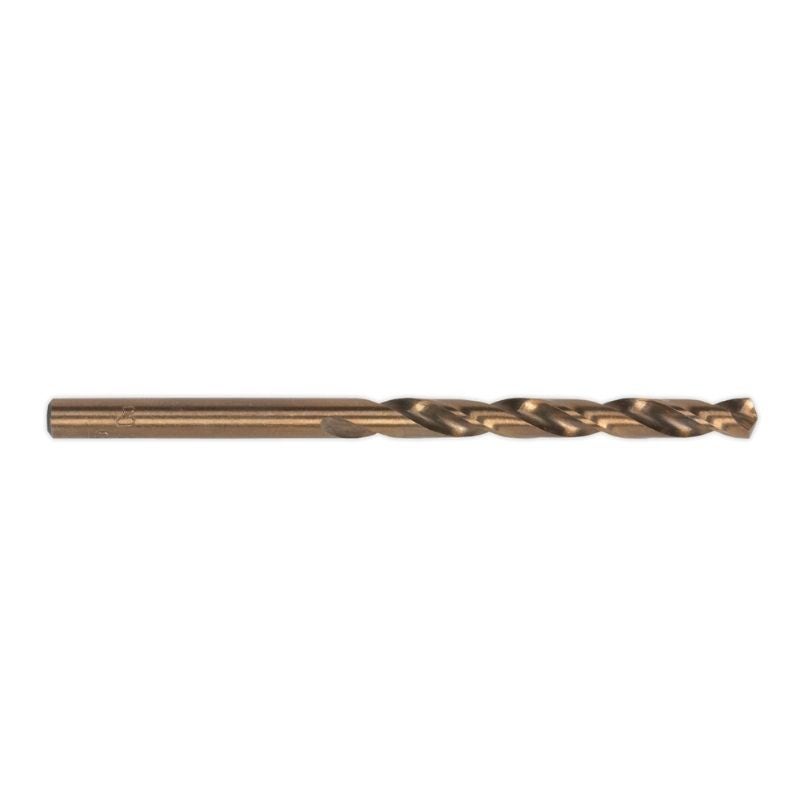 Sealey DB050CB HSS Cobalt Fully Ground Drill Bit Ø5mm Pack of 10
