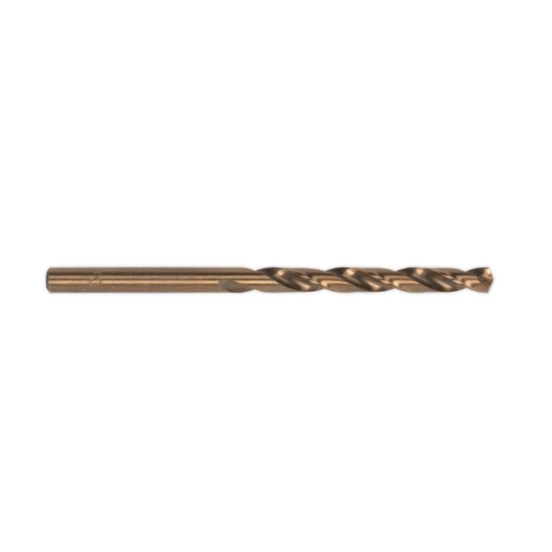 Sealey DB045CB HSS Cobalt Fully Ground Drill Bit Ø4.5mm Pack of 10