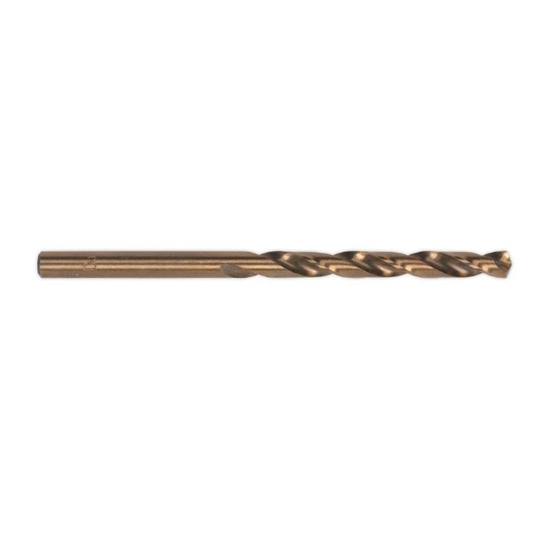 Sealey DB060CB HSS Cobalt Fully Ground Drill Bit Ø6mm Pack of 10