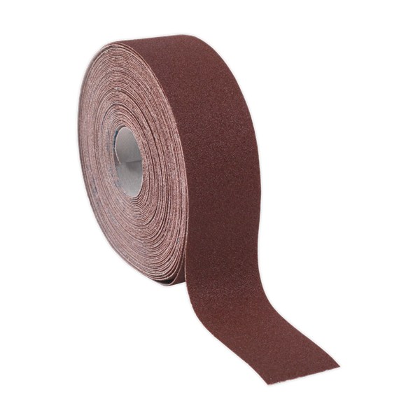 Sealey ERB505080 Emery Roll Brown 50mm x 50m 80Grit