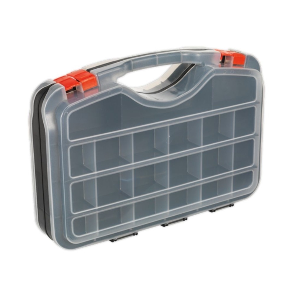 Sealey APAS42 Parts Storage Case 42 Compartment Double-Sided