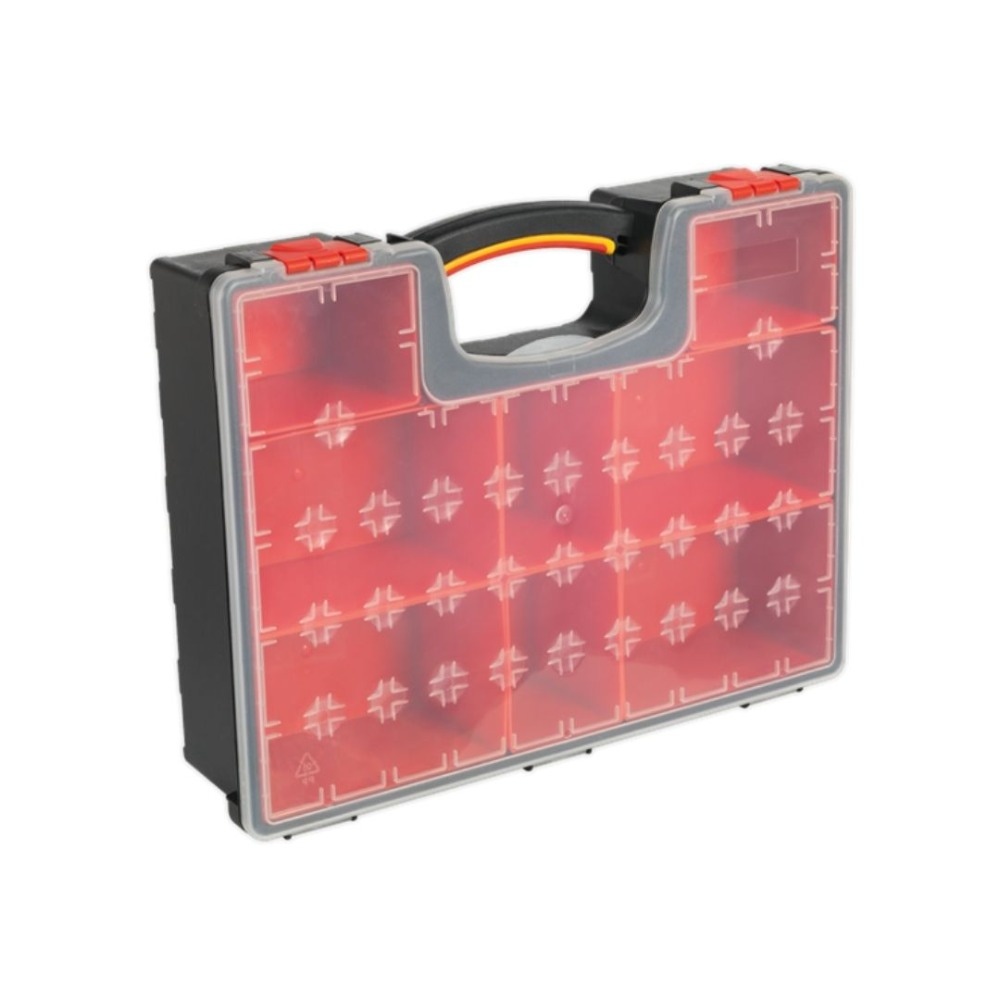 Sealey APAS3R Parts Storage Case with 8 Removable Compartments
