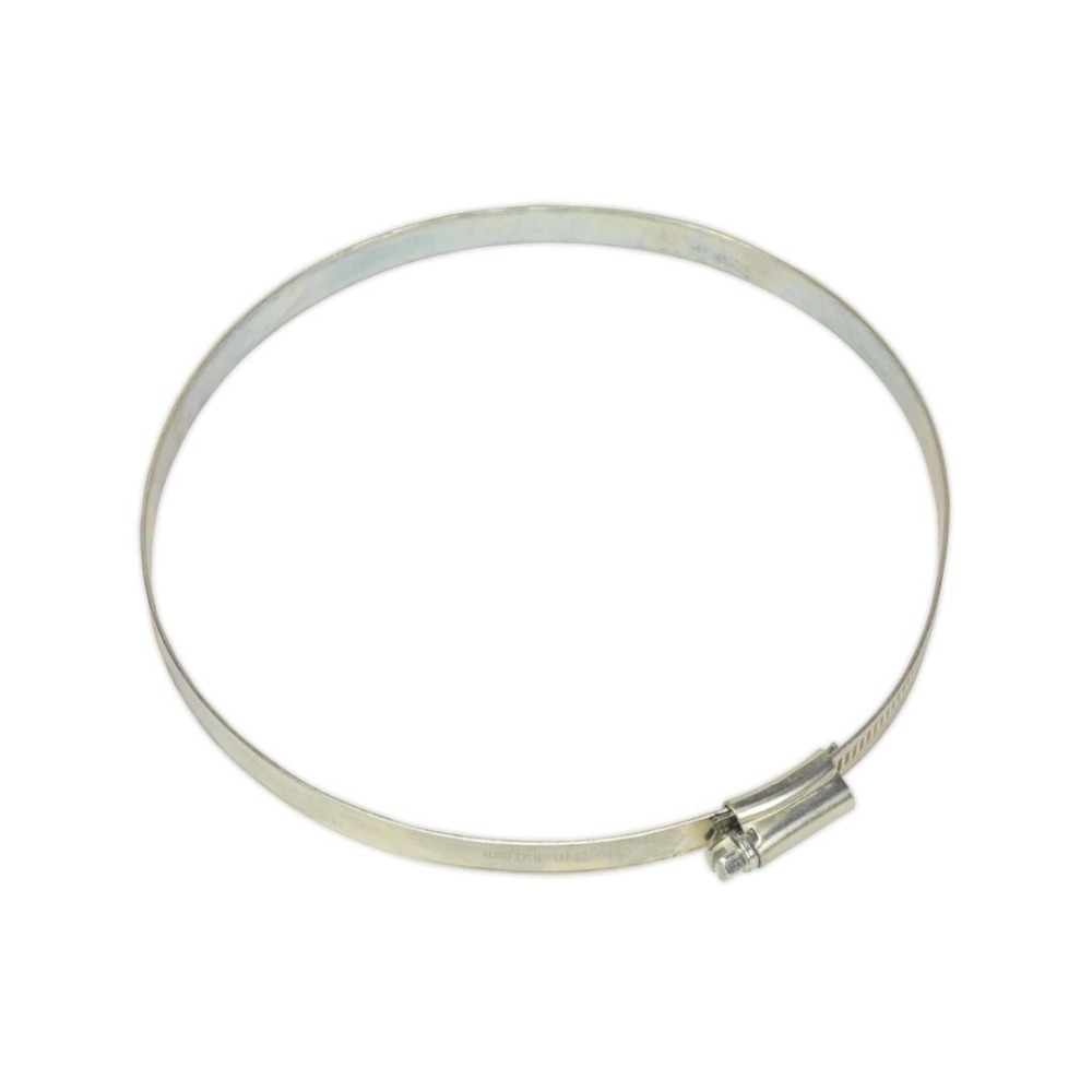 Sealey SHC7 Hose Clip Zinc Plated Ø140-160mm Pack of 10