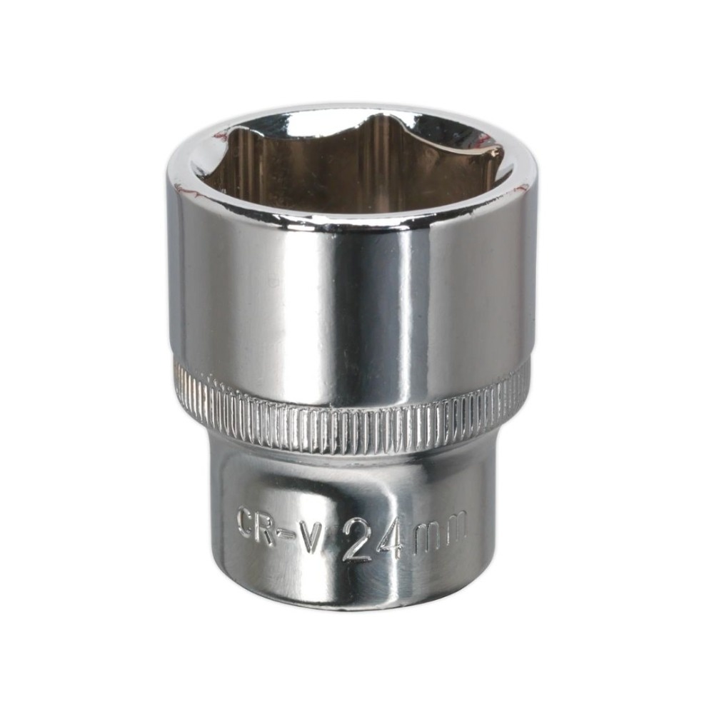 Sealey SP1224 WallDrive® Socket 24mm 1/2