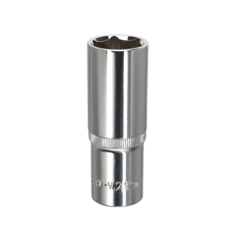 Sealey SP1221D WallDrive® Socket 21mm Deep 1/2