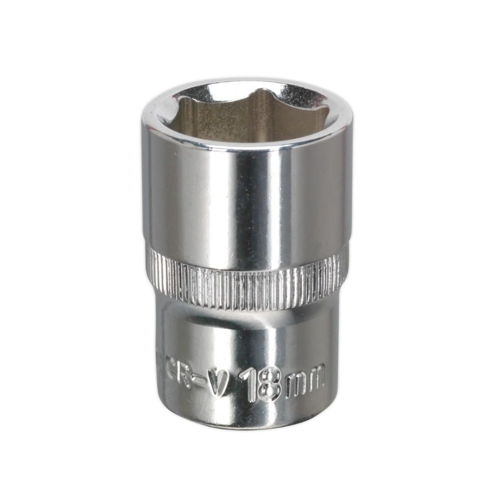 Sealey SP1218 WallDrive® Socket 18mm 1/2