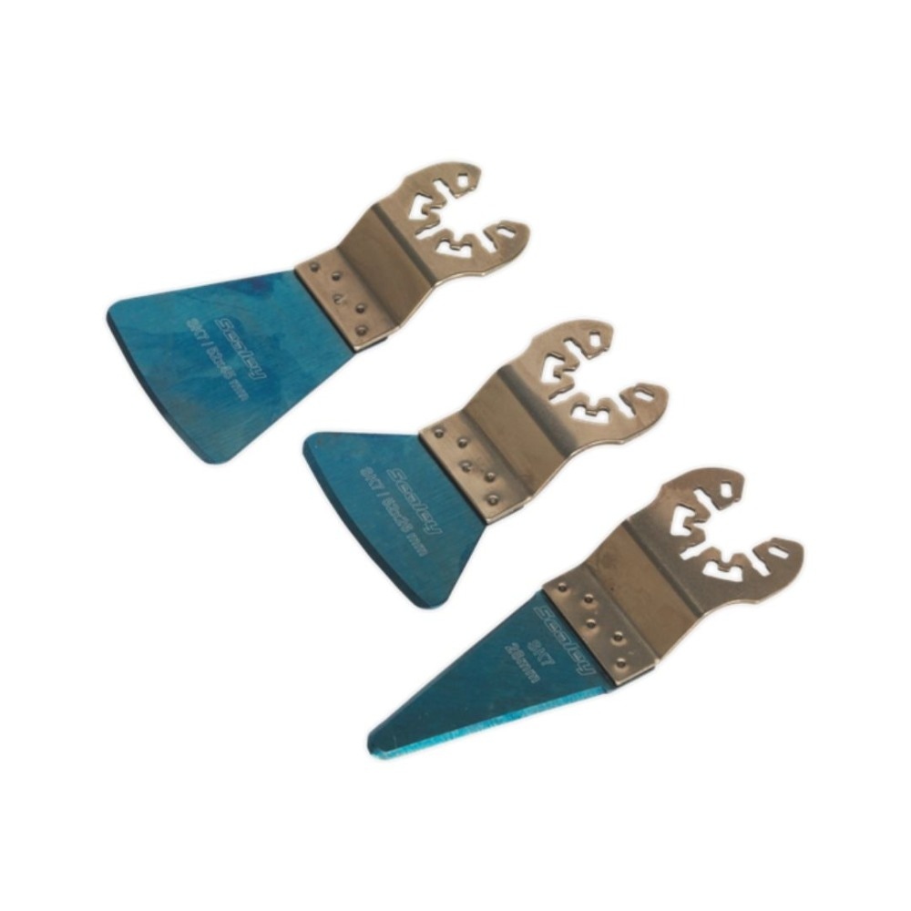 Sealey SMTB3 Multi-Tool Scraping Blade Set 3pc