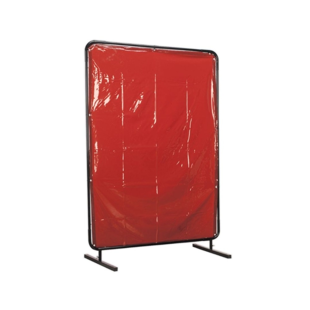 Sealey SSP99 Workshop Welding Curtain to BS EN 1598 & Frame 1.3 x 1.75m
