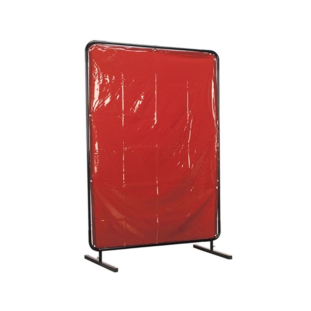 Sealey SSP99 Workshop Welding Curtain to BS EN 1598 & Frame 1.3 x 1.75m