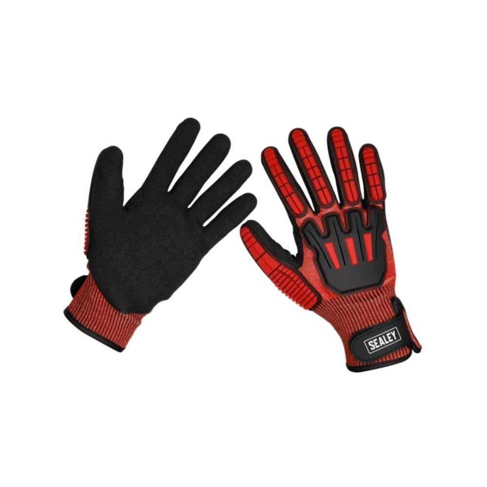 Sealey SSP38L Cut & Impact Resistant Gloves - Large