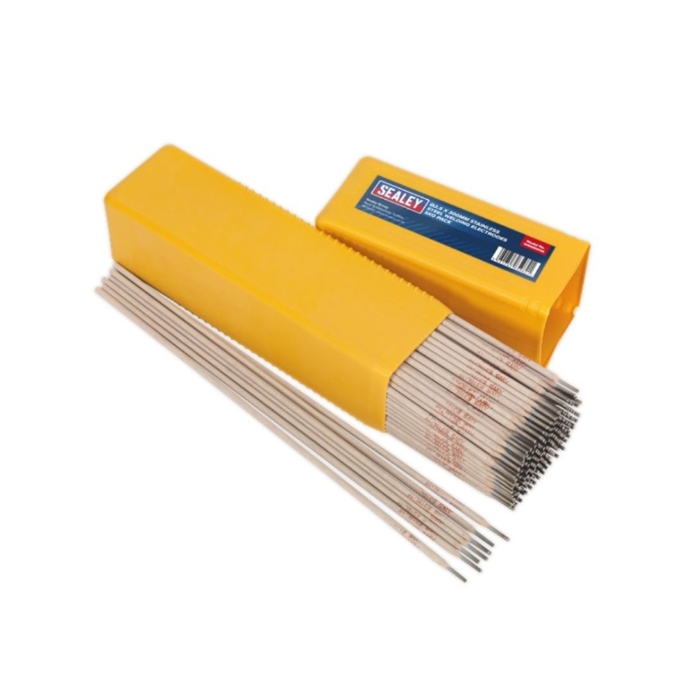 Sealey WESS5025 Welding Electrodes Stainless Steel Ø2.5 x 300mm 5kg Pack