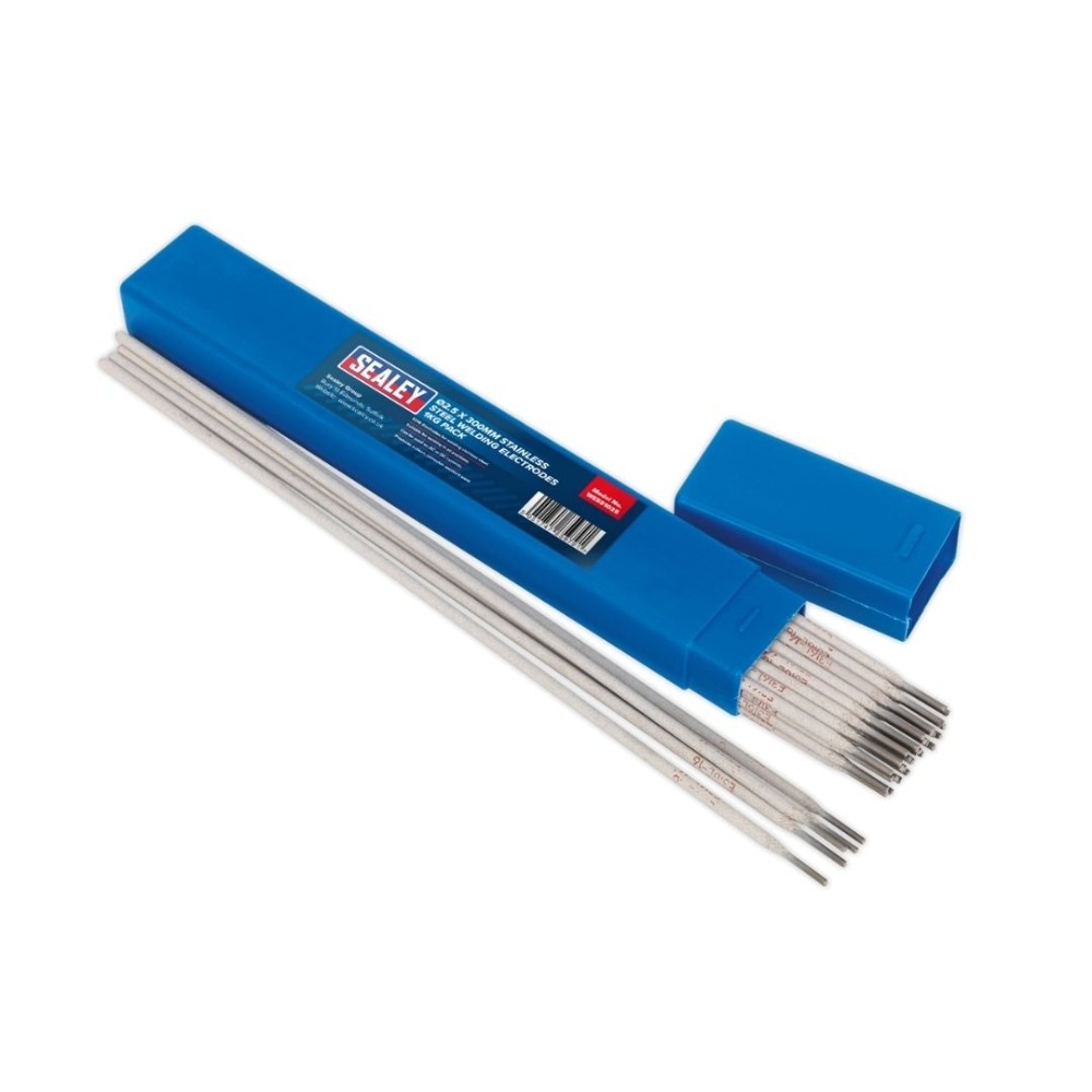 Sealey WESS1025 Welding Electrodes Stainless Steel Ø2.5 x 300mm 1kg Pack