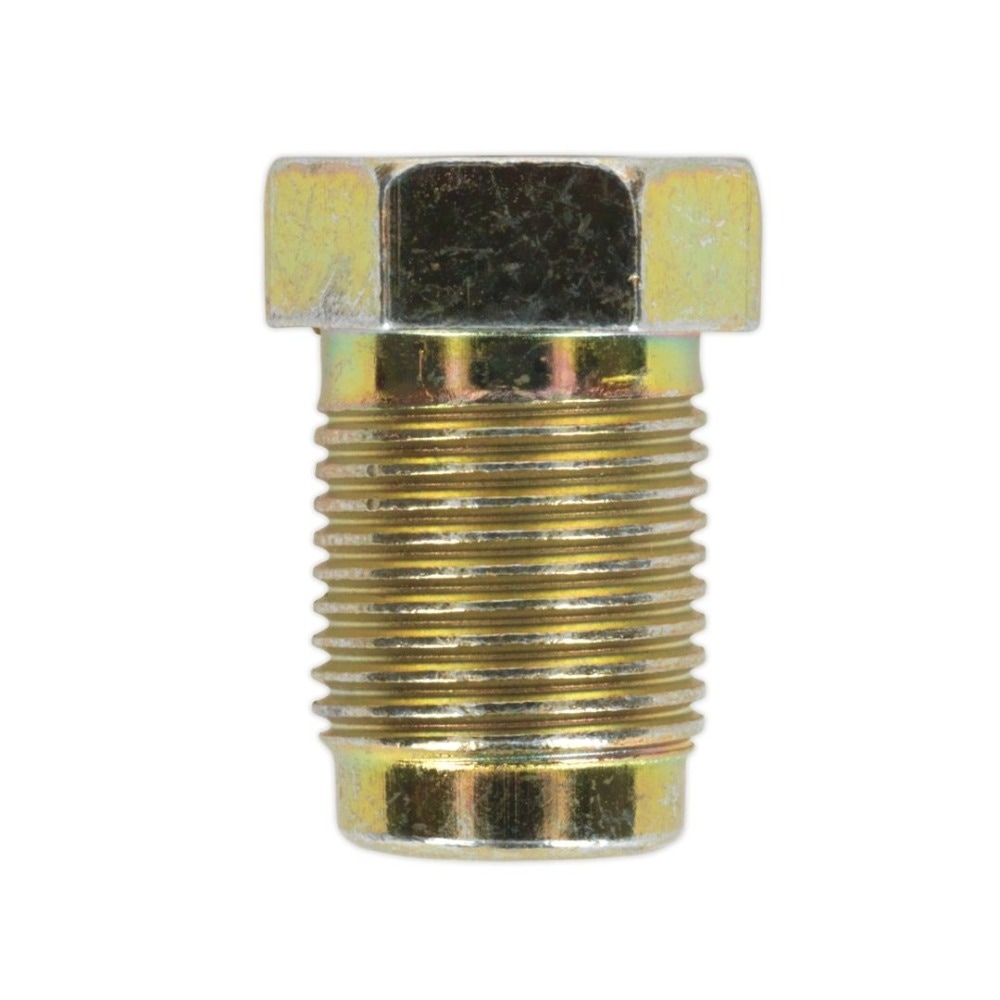 Sealey BN12100PT Brake Pipe Nut M12 x 1mm Part Thread Male Pack of 25