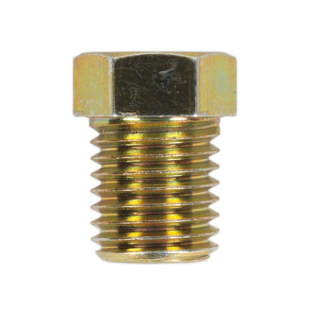 Sealey BN10125SM Brake Pipe Nut M10 x 1.25mm Short Male Pack of 25