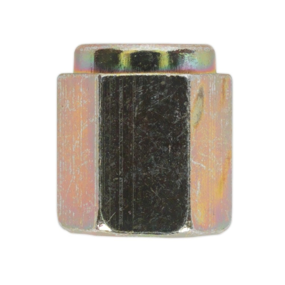 Sealey BN10100 Brake Pipe Nut M10 x 1mm Short Female Pack of 25