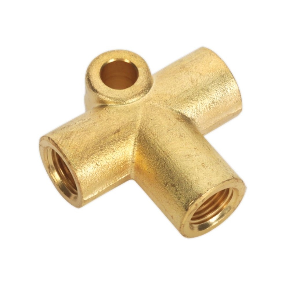 Sealey BC101003WAY Brake Tube Connector M10 x 1mm 3-Way