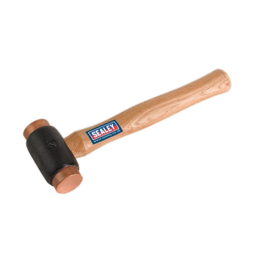 Sealey CFH03 Copper Faced Hammer 2.75lb Hickory Shaft