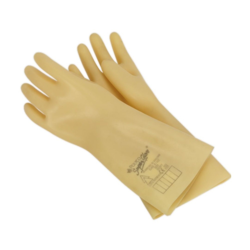 Sealey HVG1000VL Electrician's Safety Gloves 1kV - Pair