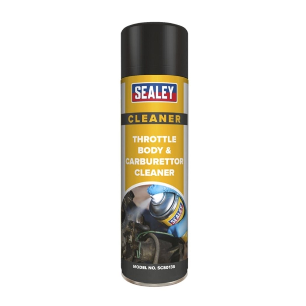 Sealey SCS013 Throttle Body & Carburettor Cleaner 500ml Pack of 6