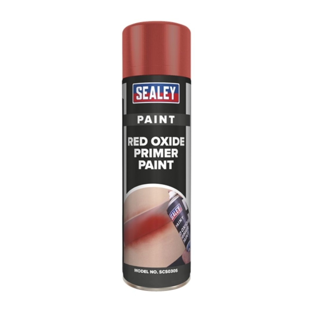 Sealey SCS030S Red Oxide Primer Paint 500ml