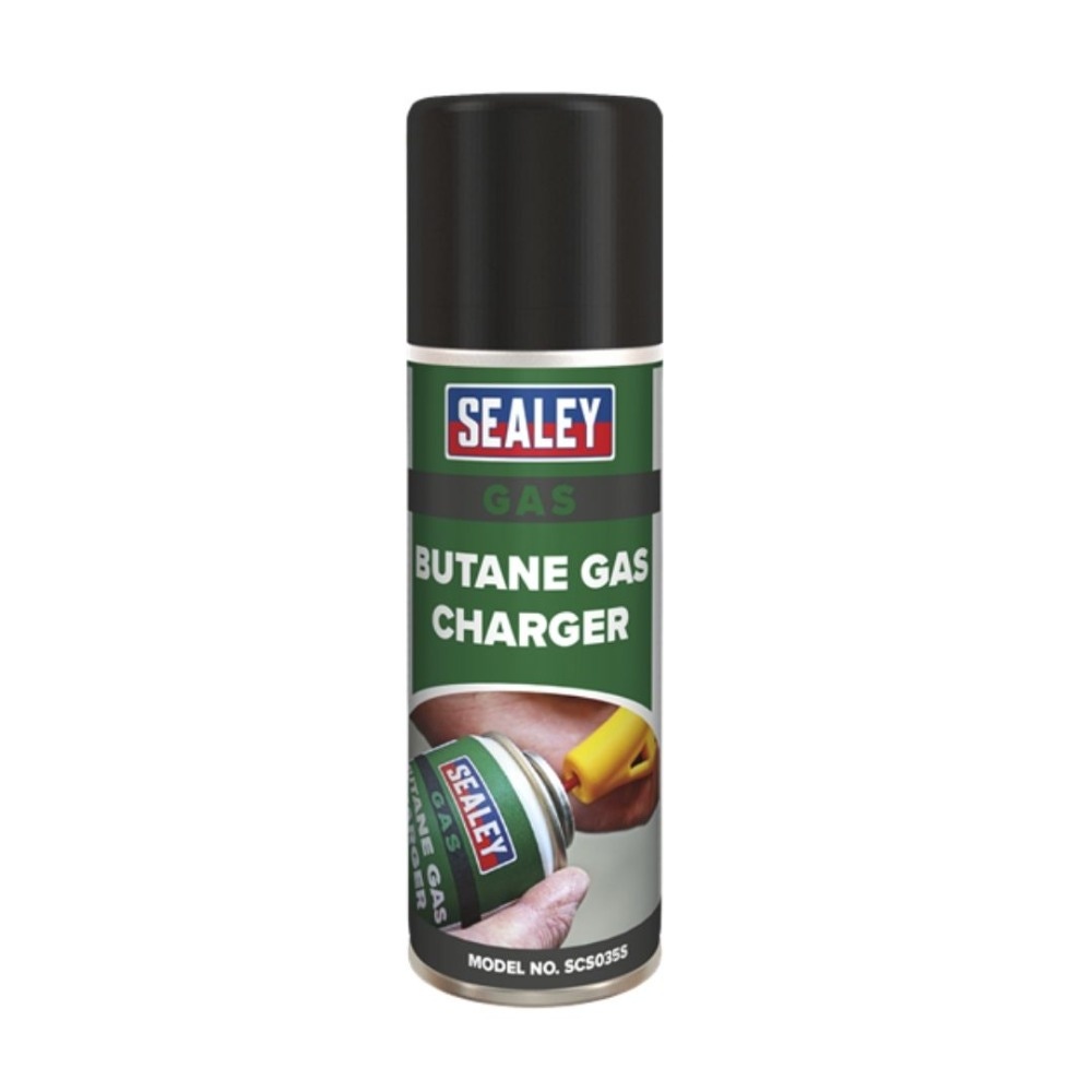 Sealey SCS035 Butane Gas Refill 200ml Pack of 6