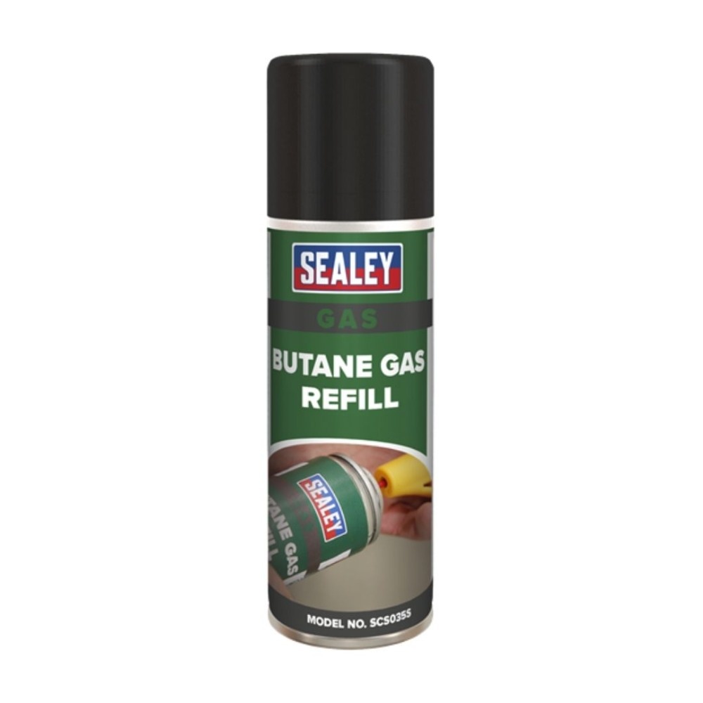 Sealey SCS035S Butane Gas Refill 200ml