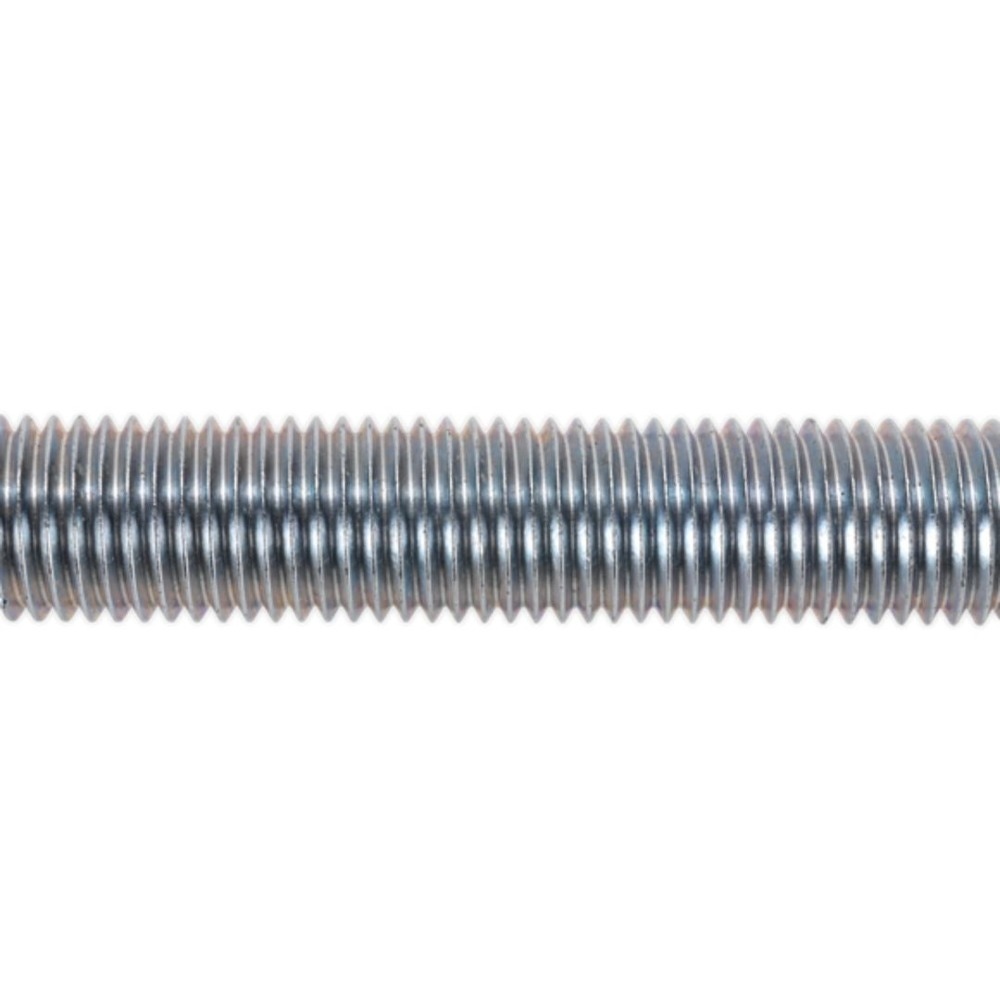 Sealey STUD24 Studding M24 x 1m Zinc Pack of 2