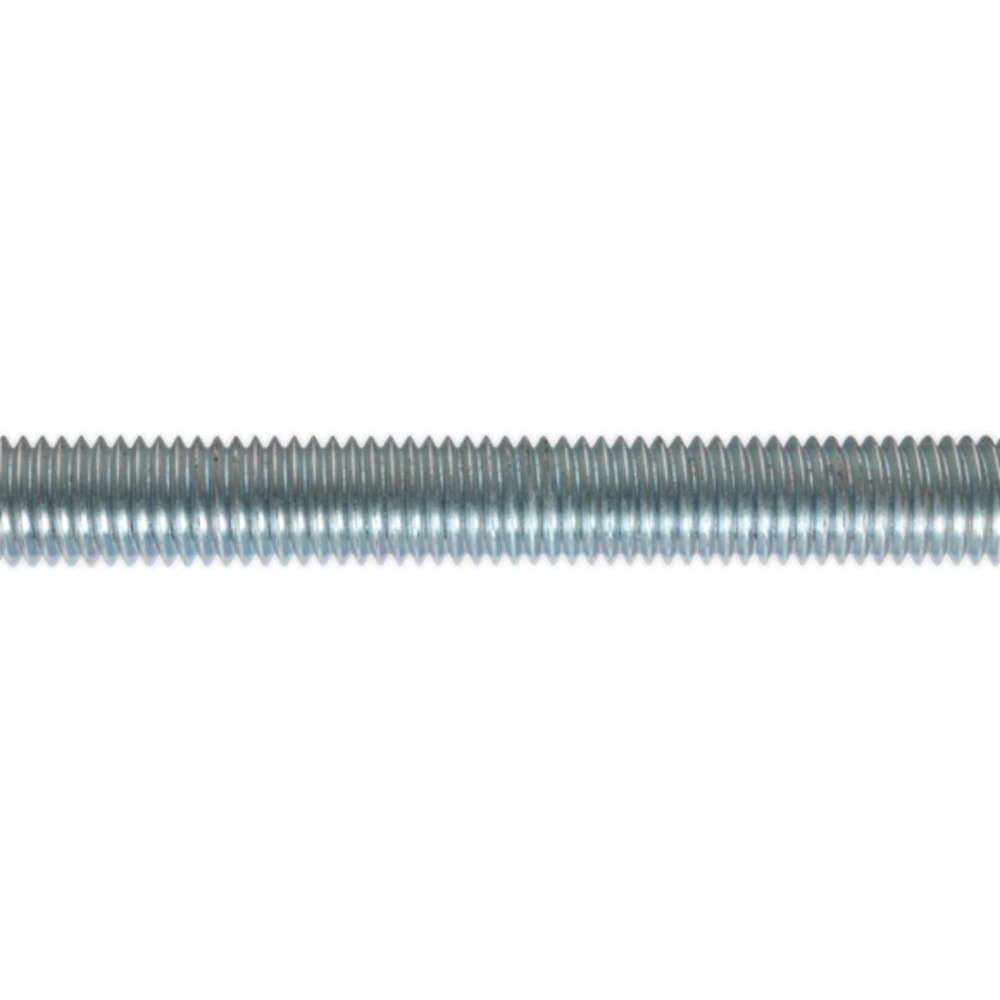 Sealey STUD12 Studding M12 x 1m Zinc Pack of 5