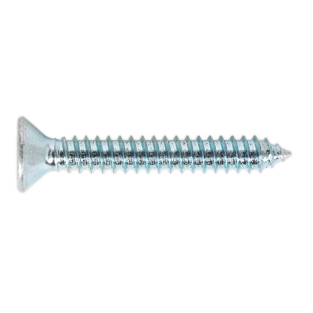 Sealey ST6338 Self Tapping Screw 6.3 x 38mm Countersunk Pozi Pack of 100