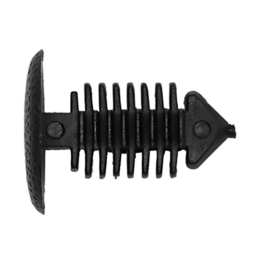 Sealey TCFT1418 Fir Tree Clip, Carpet/Trim, Black, Ø14mm x 18mm, GM - Pack of 20