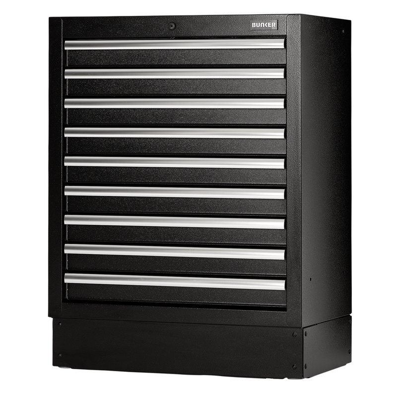Draper 23748 BUNKER Modular Floor Cabinet, 9 Drawer, 680mm