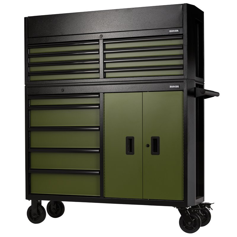 Draper 24255 BUNKER 13 Drawer Combined Roller Cabinet and Tool Chest 52