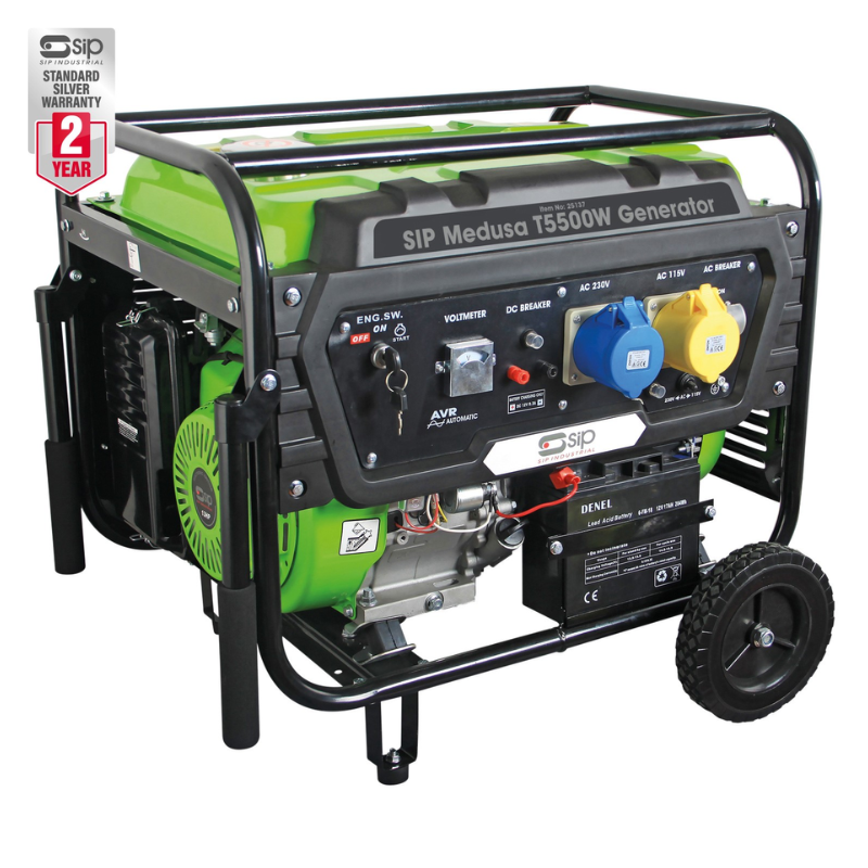 SIP 25137 T5500W Petrol Generator