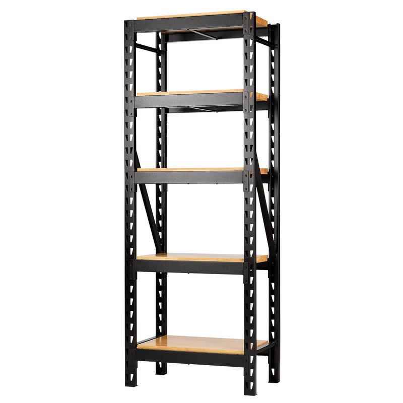 Draper 27998 BUNKER 22 Piece Modular 5 Tier Racking with Hardwood Shelving, 750mm