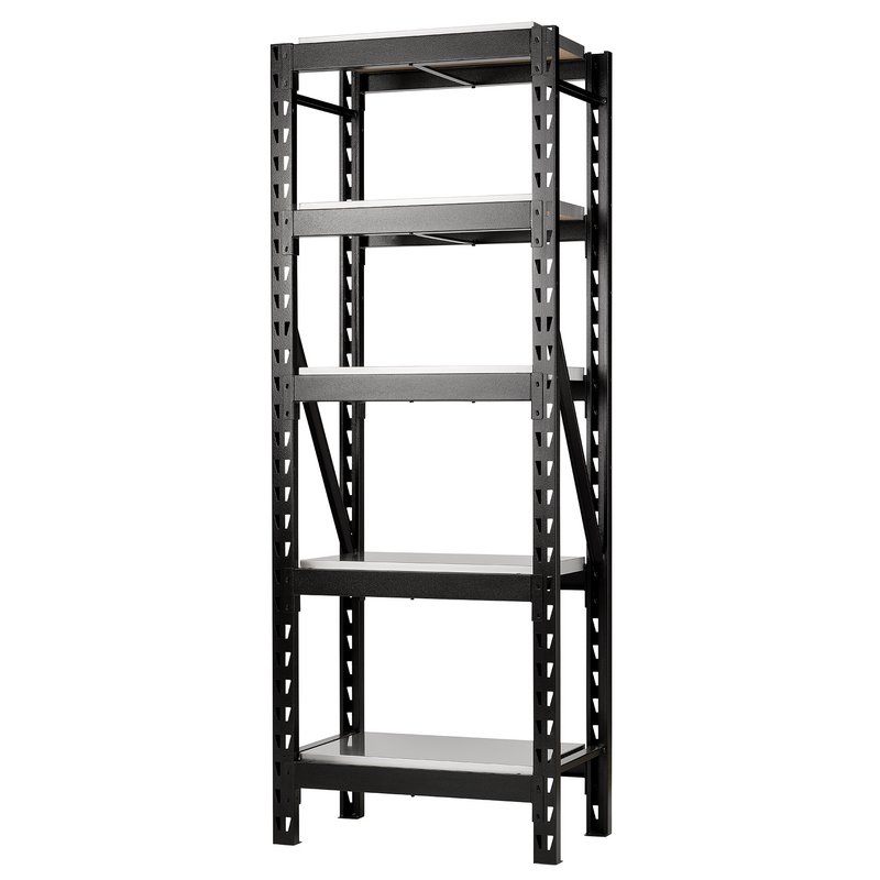 Draper 28000 BUNKER 22 Piece Modular 5 Tier Racking with Stainless Steel Shelving, 750mm