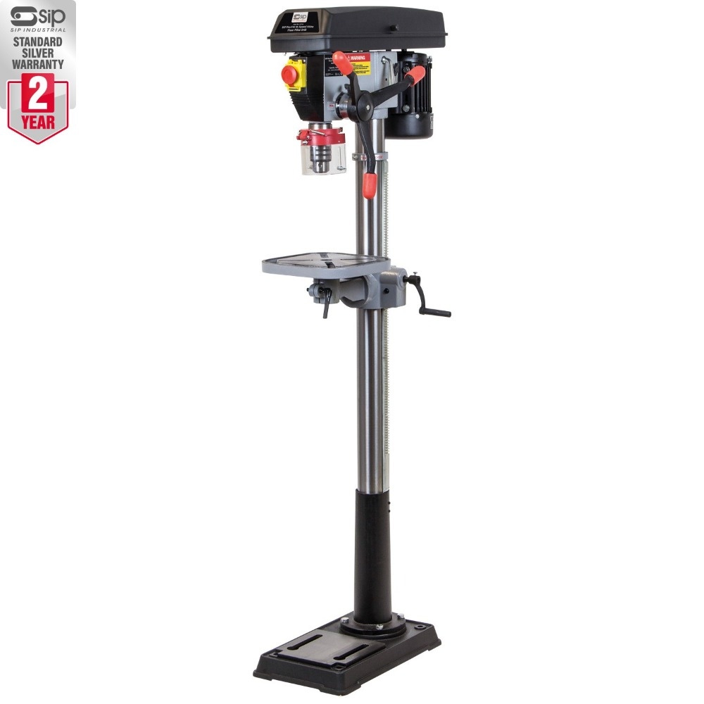 SIP 01714 Pro F16 16-Speed 550w Floor Pillar Drill