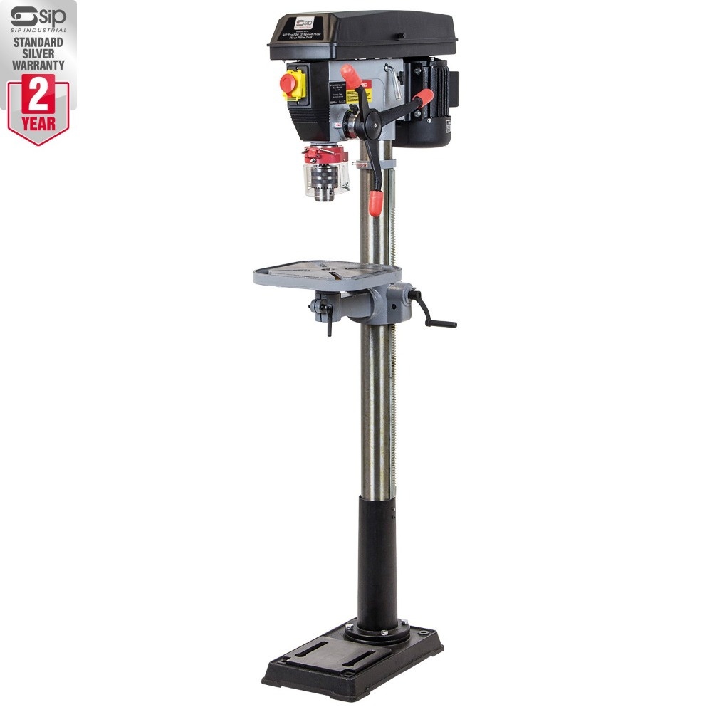 SIP 01716 Pro F20 12-Speed 750w Floor Pillar Drill