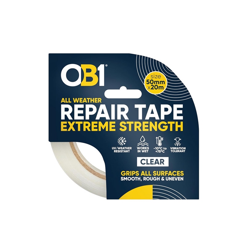 OB1 Repair Tape Clear 50mm x 20m