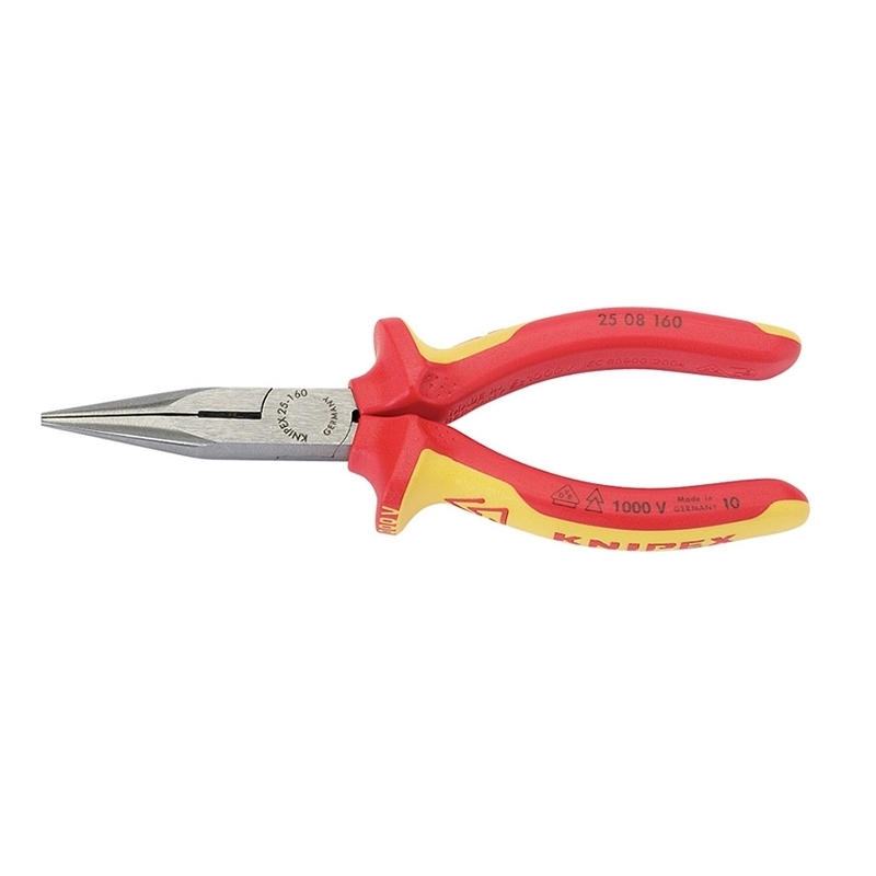 Draper 31944 VDE Fully Insulated Long Nose Pliers (160mm)