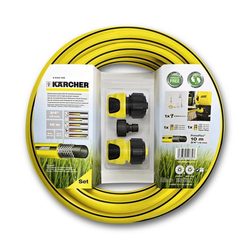 Karcher 10m Hose and Connection Set 