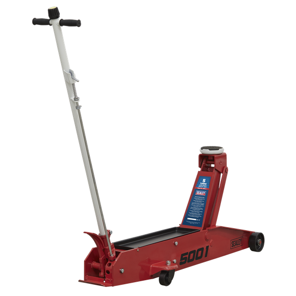 Sealey 5001 Trolley Jack 5tonne Long Reach