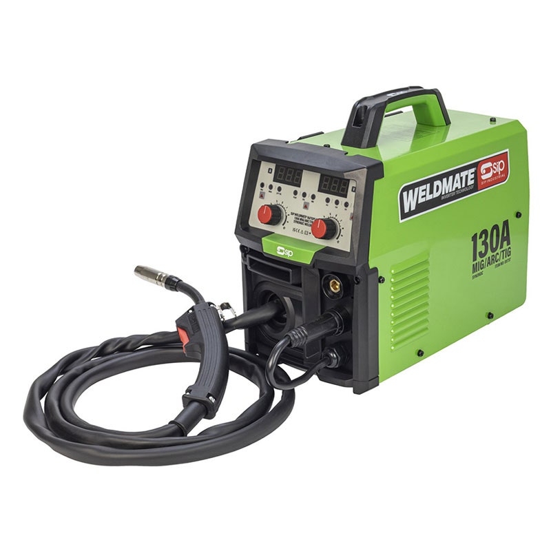 SIP 05737 WELDMATE® AUTOPLUS 130A MIG/ARC/TIG Synergic Welder