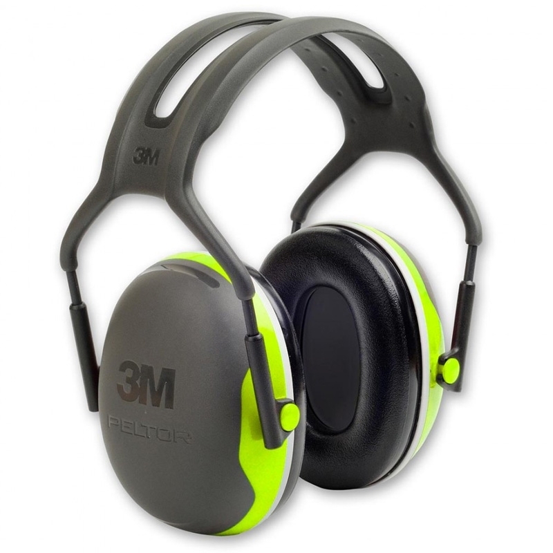 3M PELTOR X4A Ear Defenders (Hi-Viz)