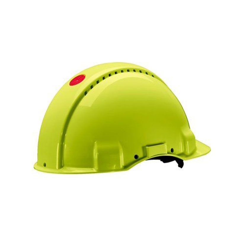 3M PELTOR G3000 Safety Helmet with Uvicator Sensor, Ratchet suspension, Ventilated, High-Viz, G3000NUV-GB