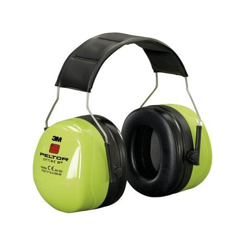 3M PELTOR Optime III Ear Defenders, 35 dB, Headband, Hi-Viz, H540A-461-GB