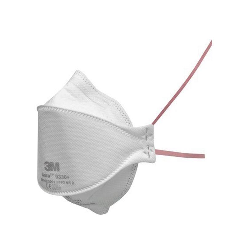 3M Aura Disposable Respirator, FFP3, Unvalved, 9330+ (20 Pack)