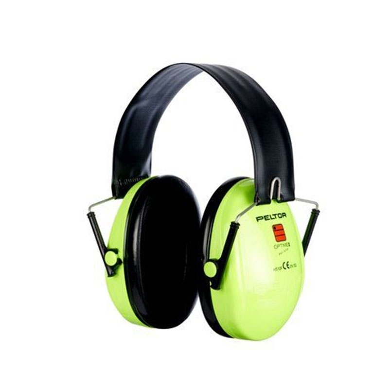 3M PELTOR Optime I Ear Defenders, 27 dB, Hi-Viz, Headband, H510A-470-GB