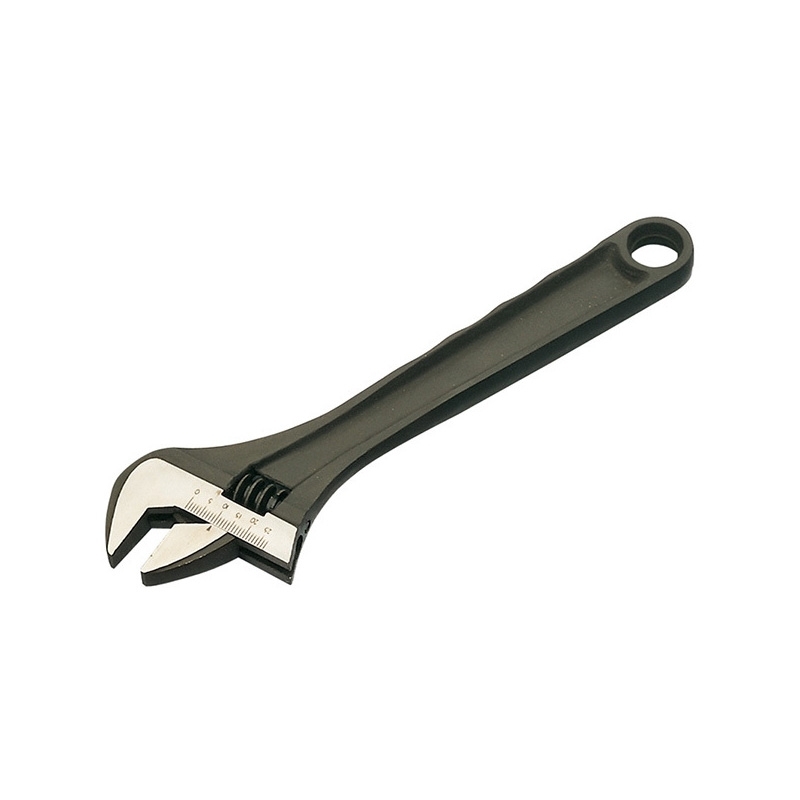 Draper 52681 250mm Adjustable Spanner Wrench Black