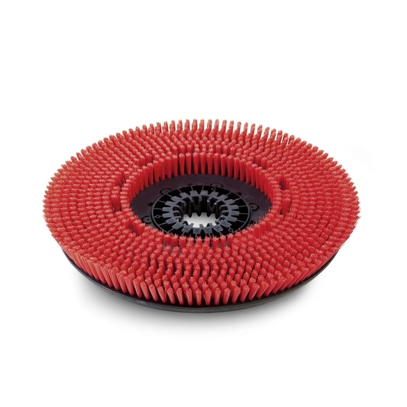 Karcher Disc Brush, Medium, Red