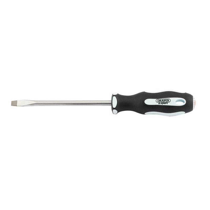 Draper 34979 Expert Plain Slot 8.0 x 150mm Soft Grip Screwdriver